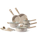 Eco Modern Collection 13-Piece Nonstick Die Cast Aluminum Cookware