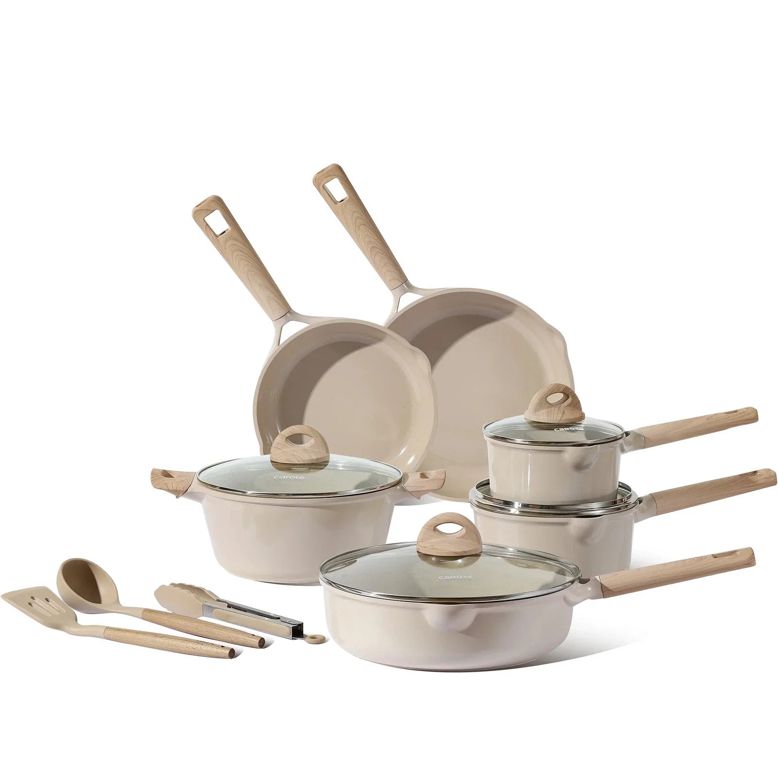 Eco Modern Collection 13-Piece Nonstick Die Cast Aluminum Cookware