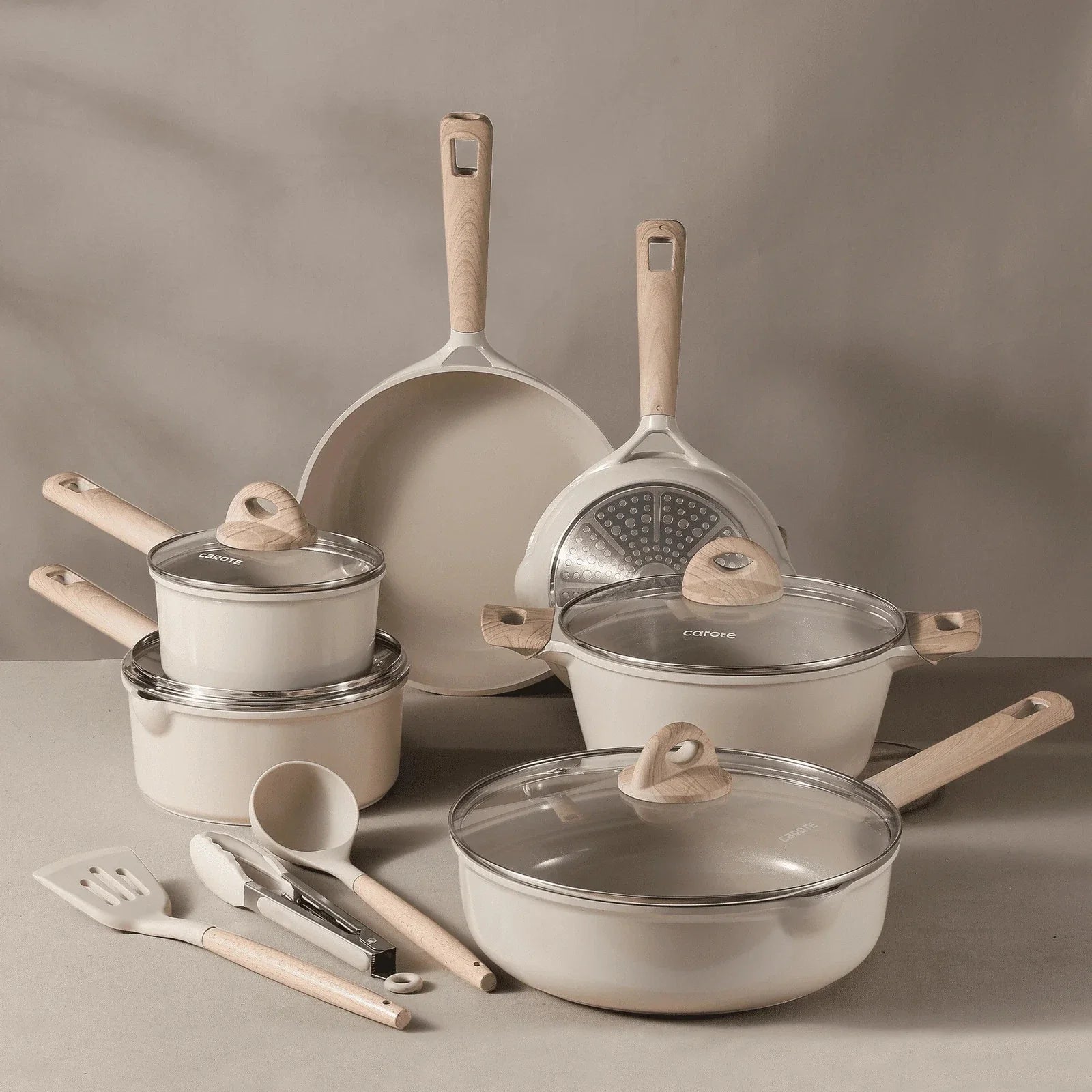 Eco Modern Collection 13-Piece Nonstick Die Cast Aluminum Cookware